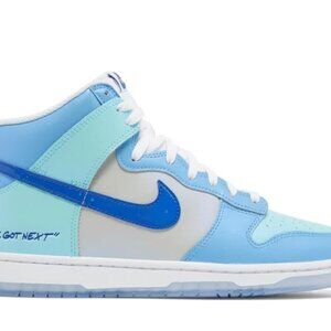 Nike Dunk High I Got Next Mens Size 9.5 Blue Theme Great Condition